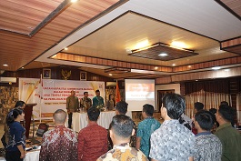 Foto : Kegiatan Pembukaan Rapat Koordinasi Penguatan Kapasitas SDM Pada Perekrutan Pengawas TPS