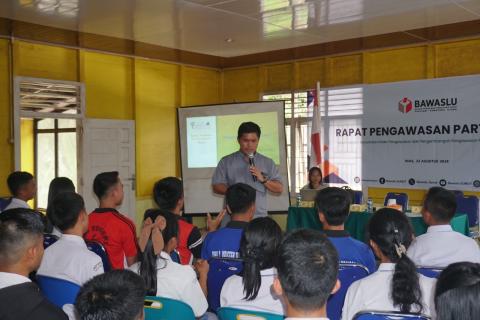 Rapat Pengawasan Partisipatif dalam rangka Konsolidasi Kader Pengawasan dan Pengembangan Partisipatif Masyarakat