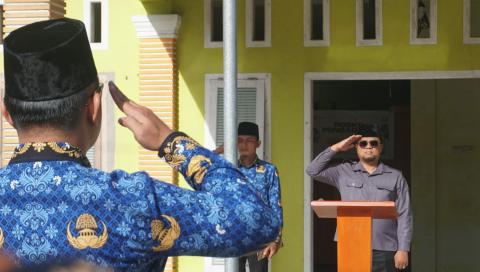 Kegiatan Upacara Hari Lahir Pancasila di Lingkungan Bawaslu Kab. Nias (Senin, 01/06/2026)