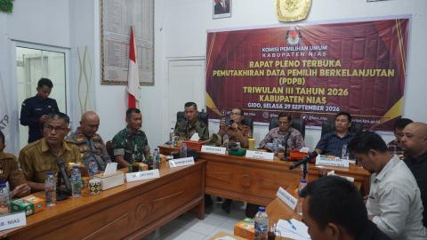 Dokumentasi Rapat Pleno PDPB TW III Tahun 2026