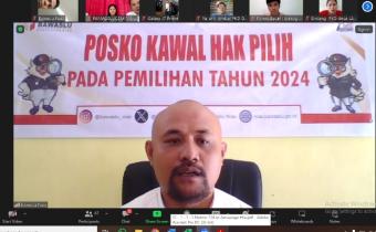 Bawaslu Kabupaten Nias Hadiri Launching Posko Kawal Hak Pilih