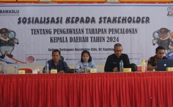 Kegiatan Sosialisasi Tahapan Pencalonan Kepala Daerah